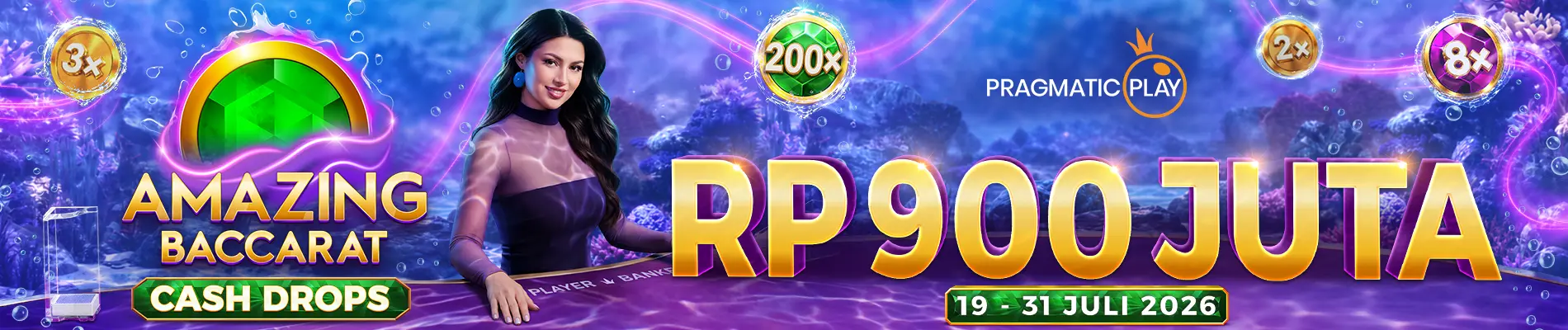 Pragmatic : Amazing Baccarat Cash Drops