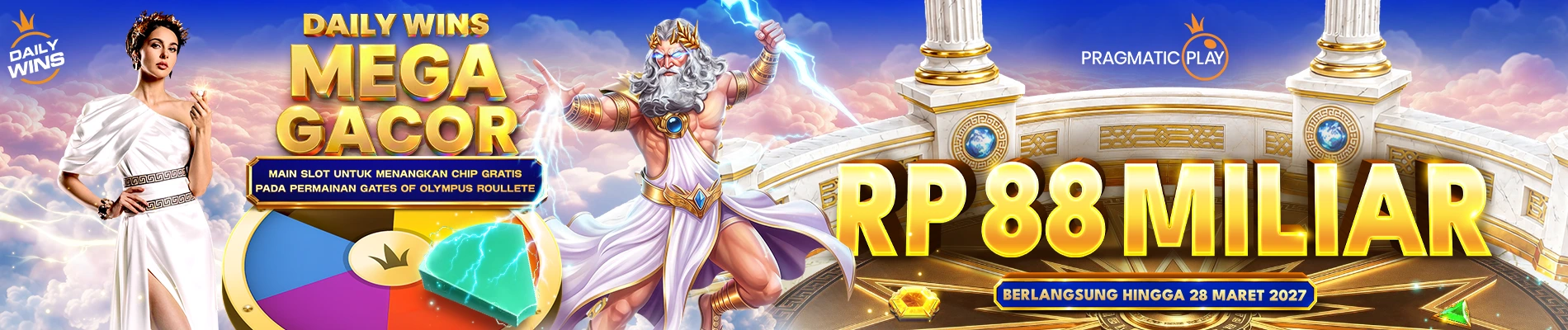 Pragmatic : DAILY WINS MEGA GACOR LEVEL 7